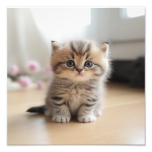 Impression Photo Kitten Nursery & Children's Room Prints