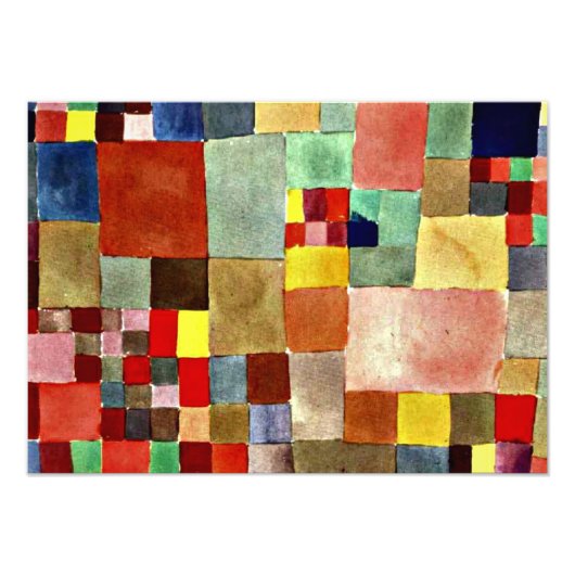 Impression Photo Klee - Flore sur sable (Devant)