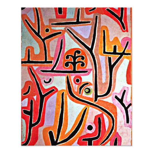 Impression Photo Klee - Park Bei Lu, art abstrait (Devant)