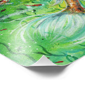 Impression Photo Koi mermaid Lily par Renee Lavoie (Coin)