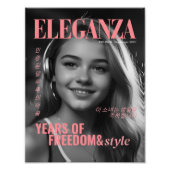 Impression Photo Kpop Idol Anniversaire Fancafe Faux (Devant)