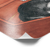 Impression Photo Kramer Le Chat Dormait Sur Le Piano (Coin)