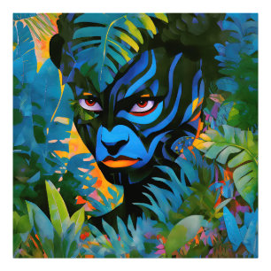 Impression Photo "Kuiráya" - Feuille Peinte - Femmes En Amazonie
