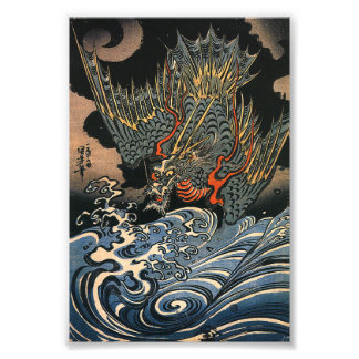 Impression Photo Kuniyoshi Utagawa Dragon