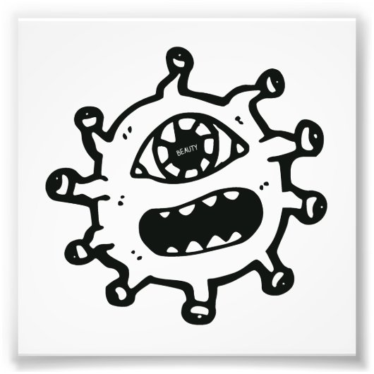 Impression Photo La beauté est dans l'oeil du spectateur (Devant)