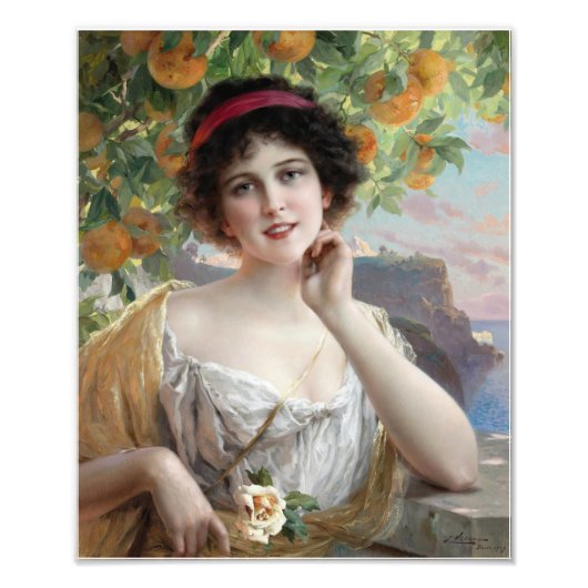 Impression Photo La beauté sous l'Orange par Émile Vernon (Devant)