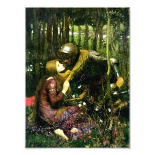 Impression Photo La Belle Dame sans Merci de Waterhouse