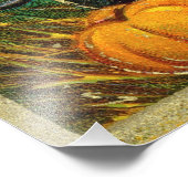 Impression Photo La brasse de la jeune sorcière : Hommes Citrouille (Coin)