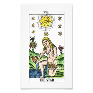 Impression Photo La carte Star Tarot