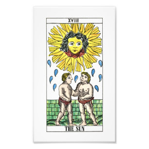 Impression Photo La carte Sun Tarot