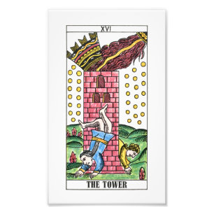 Impression Photo La carte Tower Tarot