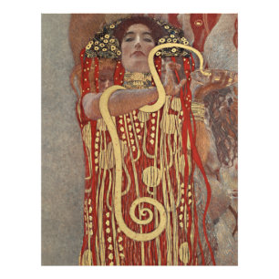 Impression Photo La célèbre peinture Hygieia de Gustav Klimt.