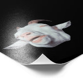 Impression Photo La chèvre joyeuse s'estompe (Coin)