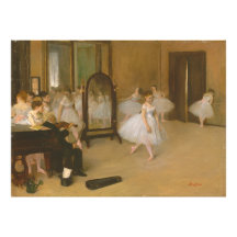 La classe de danse (1870) Edgar Degas