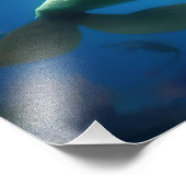 Impression Photo "La danse de l'océan : Le voyage d'une sirène et d (Coin)