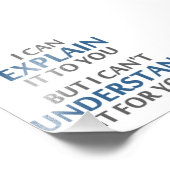 Impression Photo La devise de l'ingénieur ne peut pas la comprendre (Coin)