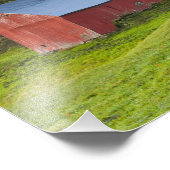 Impression Photo La ferme Jenne à Woodstock, Vermont. Chute. (Coin)