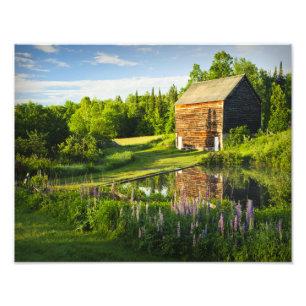 Impression Photo La ferme John Brown dans les Adirondacks, N.Y.