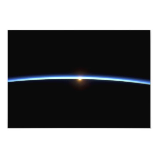 Impression Photo La fine ligne de l'atmosphère terrestre 2 (Devant)