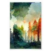 Impression Photo La forêt (nature) (Devant)