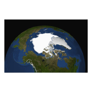 Impression Photo La glace de mer arctique en 2005