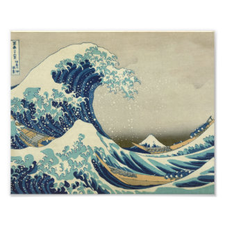 Impression Photo La Grande Vague au large de Kanagawa