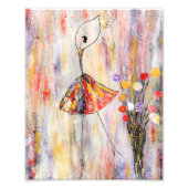 Impression Photo La jeune ballerine (Devant)