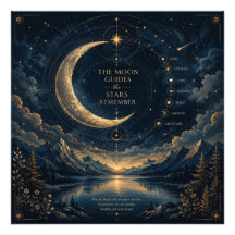 La Lune Guide, Les Étoiles Se Souviennent Céleste