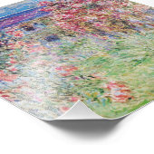 Impression Photo La maison dans le jardin rose de Claude Monet, (Coin)