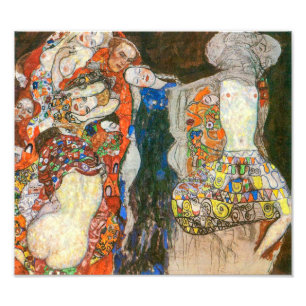 Impression Photo La Mariée Gustav Klimt
