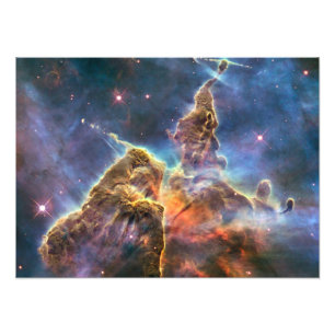 Impression Photo La Montagne Mystique dans la Nebula de la Carina