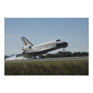 Impression Photo La navette spatiale l'Atlantide atterrit 2