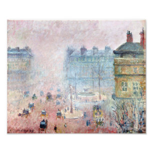 Impression Photo La Place du Théâtre Français Camille Pissarro