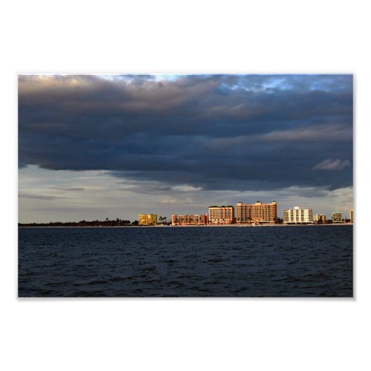 Impression Photo La plage de Fort Myers (Devant)