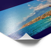 Impression Photo La plage de La Guaira (Coin)