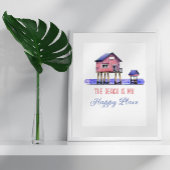 Impression Photo La plage est mon endroit heureux