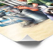 Impression Photo La Plage - Mon Endroit Heureux (Coin)