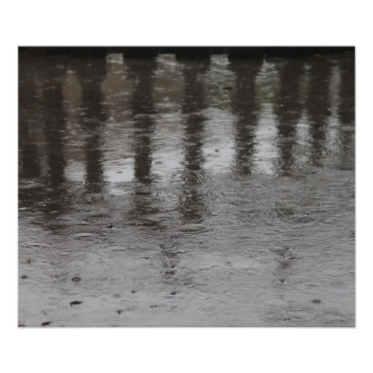 Impression Photo La pluie (Devant)