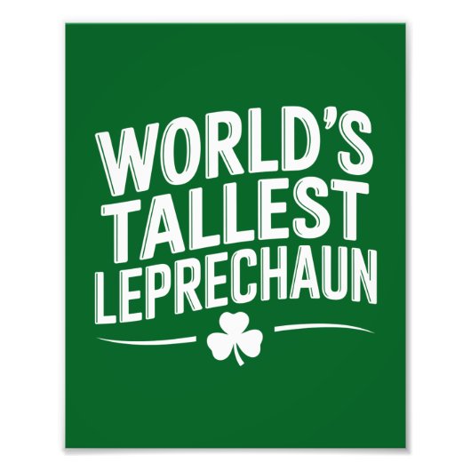 Impression Photo La plus haute journée Leprechaun St. Patrick (Devant)