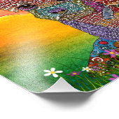 Impression Photo La race de chiens mixtes Adoptez Ne pas (Coin)