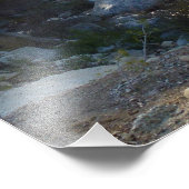 Impression Photo La rivière Kaweah dans le parc national de Sequoia (Coin)