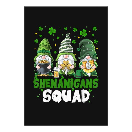 Impression Photo La Saint-Patrick Gnomes Shenanigans Squad Saint (Devant)