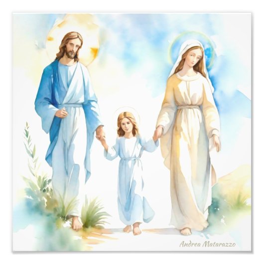 Impression Photo La Sainte Famille (Devant)