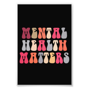 Impression Photo La santé mentale, les enjeux Les femmes Thérapeute