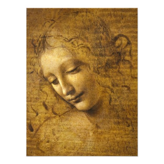 Impression Photo La Scapigliata par Leonardo da Vinci (Devant)