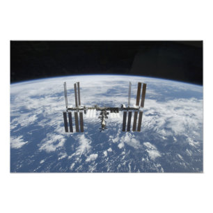 Impression Photo La Station Spatiale Internationale en orbite