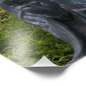 Impression Photo La statue de Budda dans les Jardins Japonais (Coin)