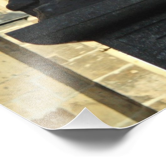 Impression Photo La statue de Prague (Coin)