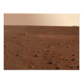 Impression Photo La surface rocheuse de Mars (Devant)