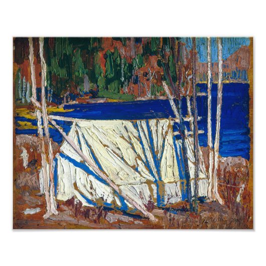 Impression Photo La Tente | Tom Thomson | (Devant)